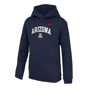 Arizona Wildcats Nike Kids Hoodie Small Navy