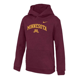 Minnesota Golden Gophers Nike Kids Hoodie Small Maroon