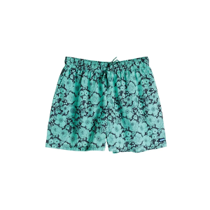 Women's KAVU Nosara Shorts Small Green Bloom