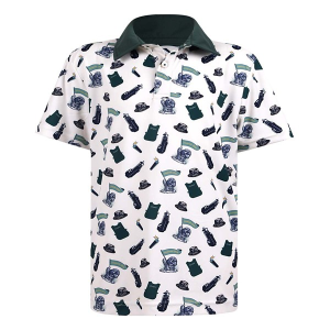 Boys' Swannies Carl Polo Toddler 3T Vintage White