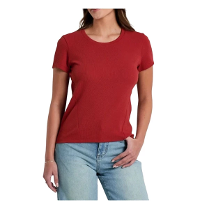 Women's Kuhl Remi T-Shirt Medium Scarlet