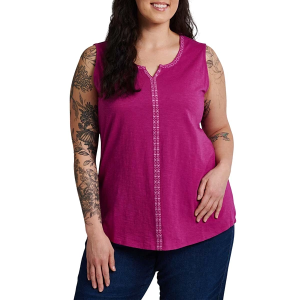 Women's Kuhl Shay V-Neck Tank Top 2X Wild Orchid