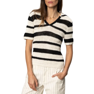 Women's Sanctuary Knitted Shirt XLarge Black Chalk