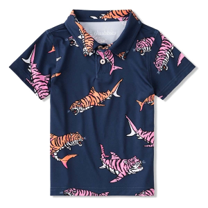 Kids' Chubbies Shirt Polo 5 The Lil King of the Sea