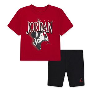 Girls' Jordan Retro 1984 Bike Set Toddler 2T Black