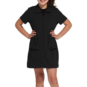 Girls' Fornia City Yoga Dress XSmall Black Heather