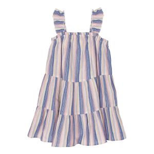 Girls' Mabel + Honey Riley Rose Dress 4T Multi Stripe