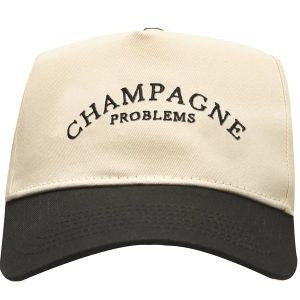 Women's KENZKUSTOMZ Champagne Problems Snapback Hat One Size Black