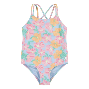 Girls' Hurley Strappy One Piece Swimsuit Toddler 3T Multi Floral