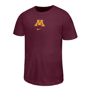 Minnesota Golden Gophers Nike Legend Over It Kids' T-Shirt Medium Maroon