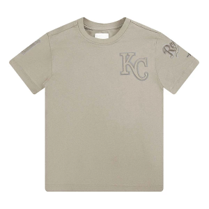 Kids' Kansas City Royals Neutral T-Shirt Large Taupe