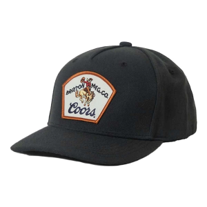 Men's Brixton Omaha Snapback Hat One Size Black