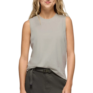 Women's prAna Everyday Vintage-Washed Crew Neck Tank Top Large Jasmine