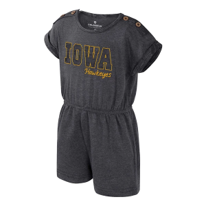 Colosseum Toddler Iowa Hawkeyes Cinder Romper