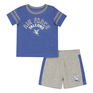 Colosseum Baby Air Force Falcons Wade T-Shirt & Short Set