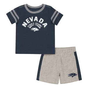 Colosseum Baby Nevada Wolf Pack Wade T-Shirt & Short Set