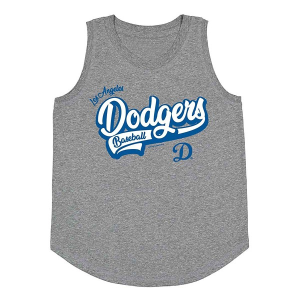 Soft As A Grape Kids' Los Angeles Dodgers Script Tank