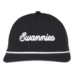 Men's Swannies Walter Golf Snapback Hat One Size Black