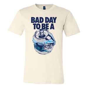 Brew City Bad Day Busch Light T-Shirt XLarge Natural