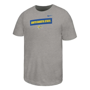 South Dakota State Jackrabbits Nike Core Kids' T-Shirt Large Dark Grey Heather