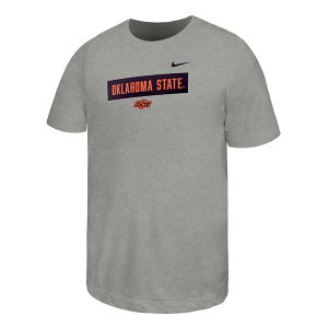 Oklahoma State Cowboys Nike Core Kids' T-Shirt Medium Dark Grey Heather