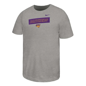 Northern Iowa Panthers Nike Core Kids' T-Shirt Small Dark Grey Heather