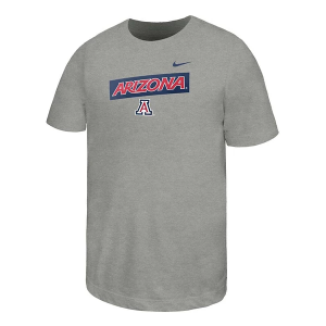 Arizona Wildcats Nike Core Kids' T-Shirt XLarge Dark Grey Heather