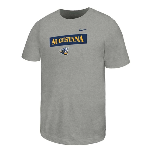 Augustana Vikings Nike Core Kids' T-Shirt Large Dark Grey Heather