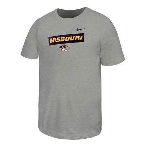 Missouri Tigers Nike Core Kids' T-Shirt Large Dark Grey Heather