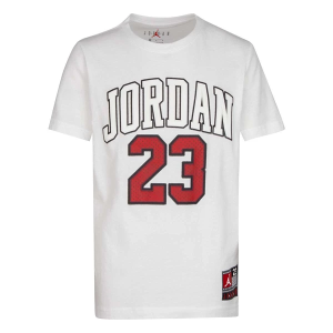 Kids' Chicago Bulls Michael #23 Name & Number Nike T-Shirt Large White