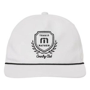 Men's TravisMathew Local Favorite Golf Snapback Hat One Size White