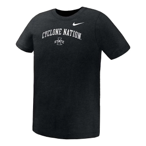 Iowa State Cyclones Nike Slogan Kids' T-Shirt 4 Black