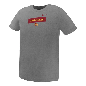 Iowa State Cyclones Nike Core Kids' T-Shirt 4 Dark Grey Heather