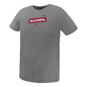 Oklahoma Sooners Nike Core Kids' T-Shirt 5 Dark Grey Heather