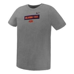 Oklahoma State Cowboys Nike Core Kids' T-Shirt 4 Dark Grey Heather