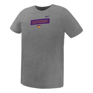 Northern Iowa Panthers Nike Core Kids' T-Shirt 7 Dark Grey Heather
