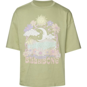 Girls' Billabong Surf Rhythm Oversized Shirt Large Avocado