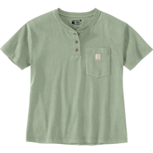 Women's Carhartt Loose Fit Heavyweight Henley XLarge Sage Heather