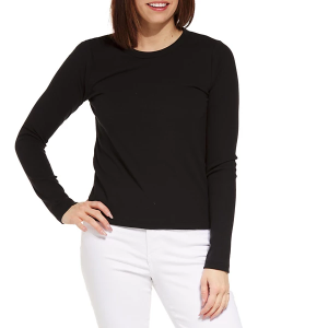 Women's Thread & Supply Jess Long Sleeve T-Shirt Small Black