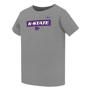 Kansas State Wildcats Nike Core Toddler T-Shirt 3T Dark Grey Heather