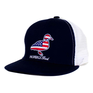 Kids' Properly Tied Americana Trucker Snapback Hat One Size