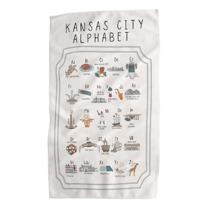 Absorb-lumen KC Alphabet Kitchen Towel