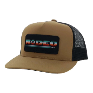 Men's Hooey Rodeo Snapback Hat One Size Tan/Black