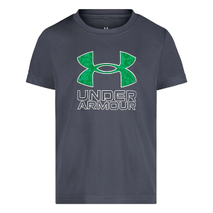 Under Armour Tech Core Print Fill T-Shirt Toddler 4T Grey Heather