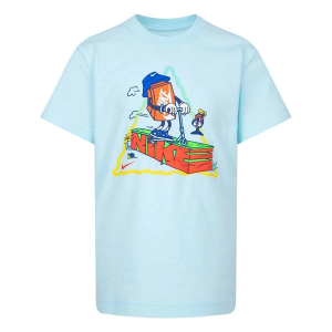 Kids' Nike Boxy Scooter T-Shirt 4 Glacier Blue