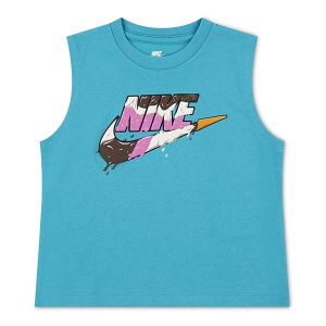 Nike Futura Ice Cream Crew Neck Tank Top Toddler 3T Dusty Cactus