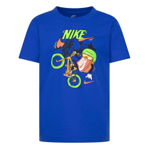 Kids' Nike Boxy Biking T-Shirt 5 Game Royal