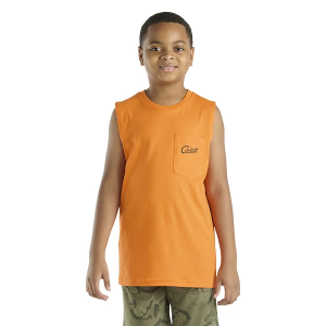 Kids' Carhartt Pocket Dog Crew Neck Tank Top XLarge Orange