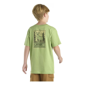 Boys' Carhartt Pocket Deer Logo T-Shirt 7Y Tendril