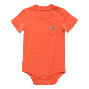 Carhartt Pocket Onesie 6 mo. Grenadine